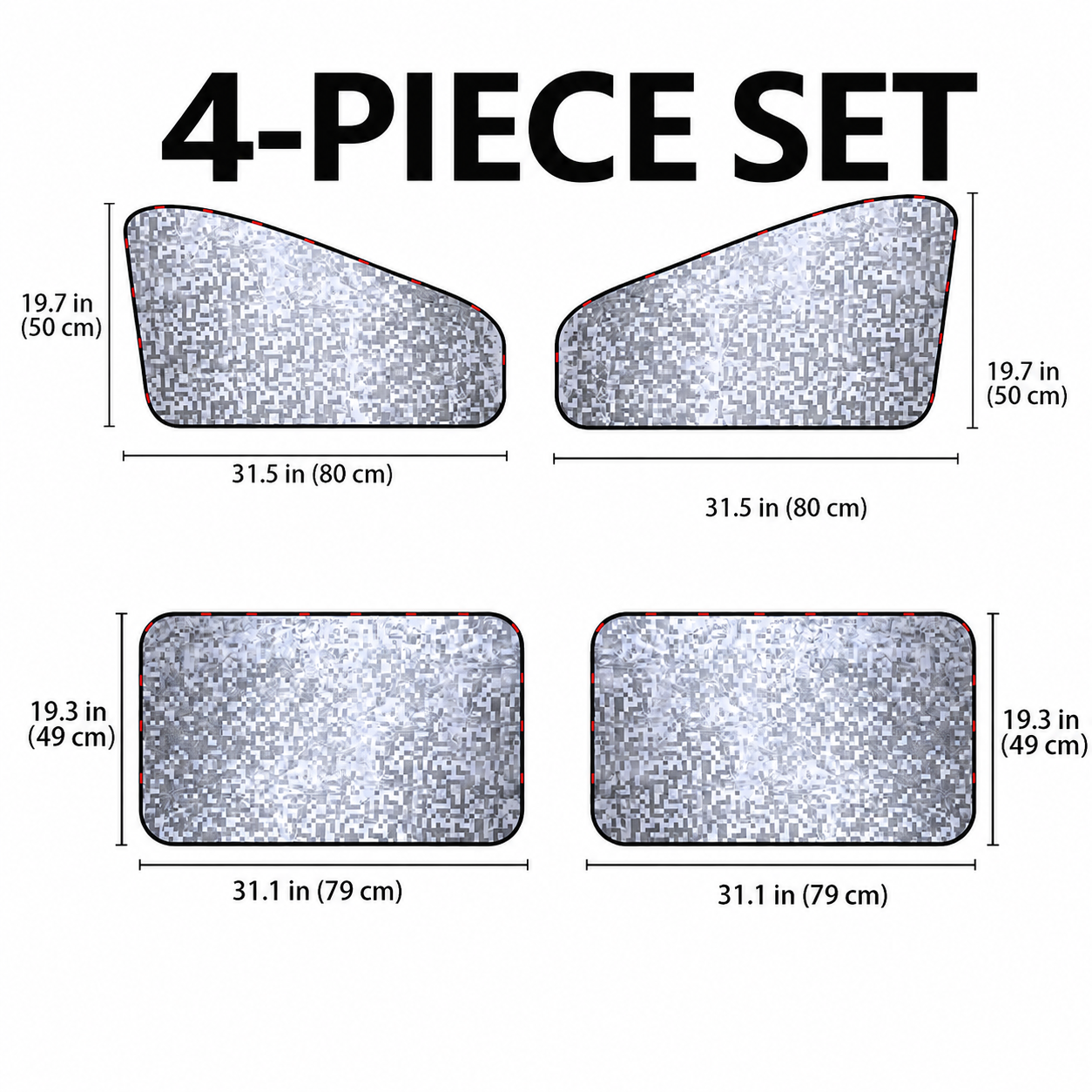 Magnetic Car Side Window Privacy Shades