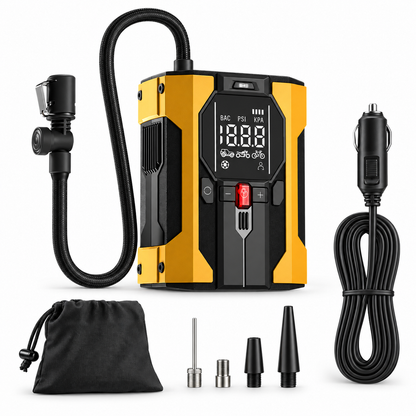 150 PSI 12V Digital Tire Inflator with Auto Shutoff