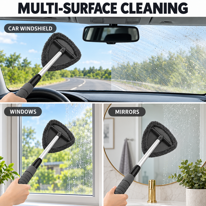 Extendable 180° Car Windshield Cleaning Kit