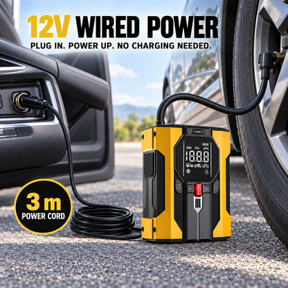150 PSI 12V Digital Tire Inflator with Auto Shutoff