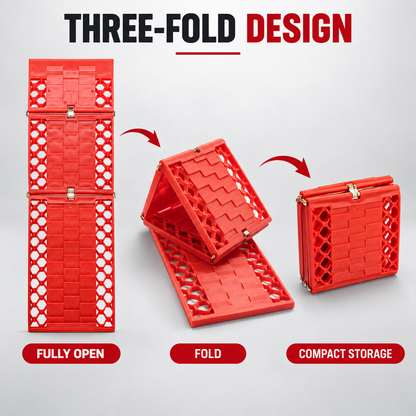 3-Section Foldable Tire Recovery Boards – 2 Pack