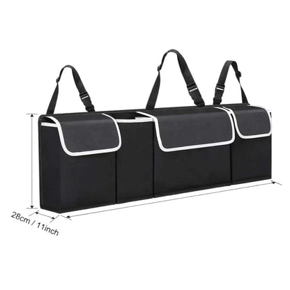 Hanging Car Trunk Organizer – Multi-Pocket Backseat Storage
