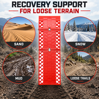 3-Section Foldable Tire Recovery Boards – 2 Pack