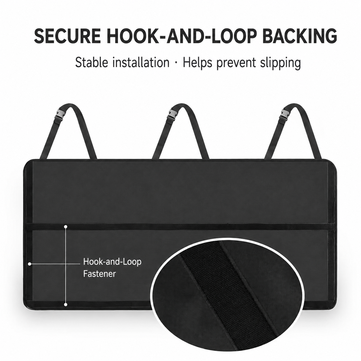 9-Pocket Hanging Car Trunk Organizer – Space-Saving Oxford Storage