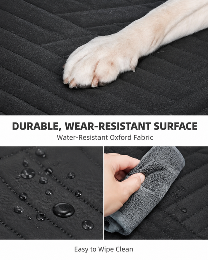 Hard Bottom Dog Car Seat Cover – Waterproof Back Seat Extender