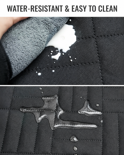 Hard Bottom Dog Car Seat Cover – Waterproof Back Seat Extender