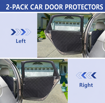 Dog Car Door Protectors, 2-Pack – Waterproof 900D Oxford Scratch Guards, 29 × 22 in