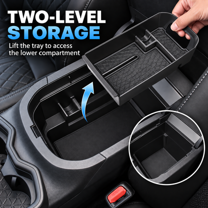 Center Console Organizer Tray for Toyota RAV4 2020–2025