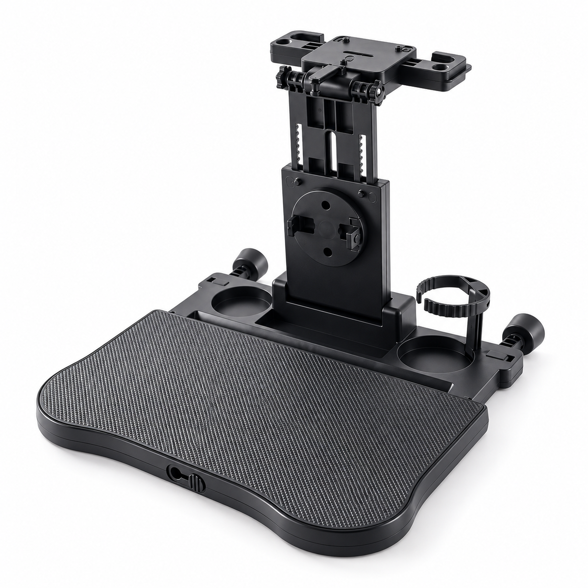 Foldable Car Backseat Tray Table with Cup Holder & Phone Mount