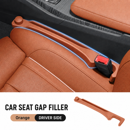 3-in-1 Soft PU Car Seat Gap Filler Organizer