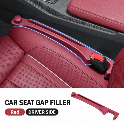 3-in-1 Soft PU Car Seat Gap Filler Organizer