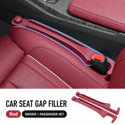 3-in-1 Soft PU Car Seat Gap Filler Organizer