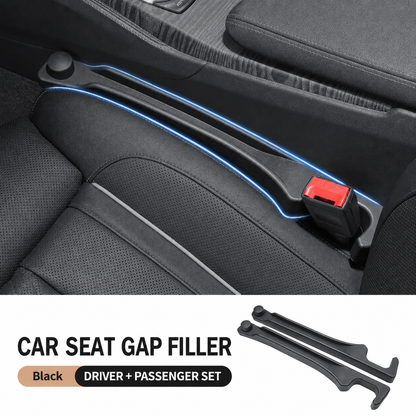 3-in-1 Soft PU Car Seat Gap Filler Organizer