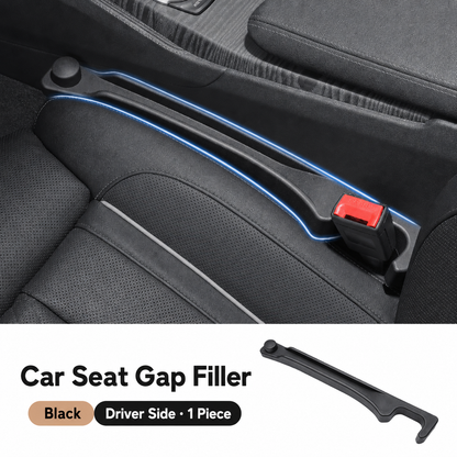 3-in-1 Soft PU Car Seat Gap Filler Organizer