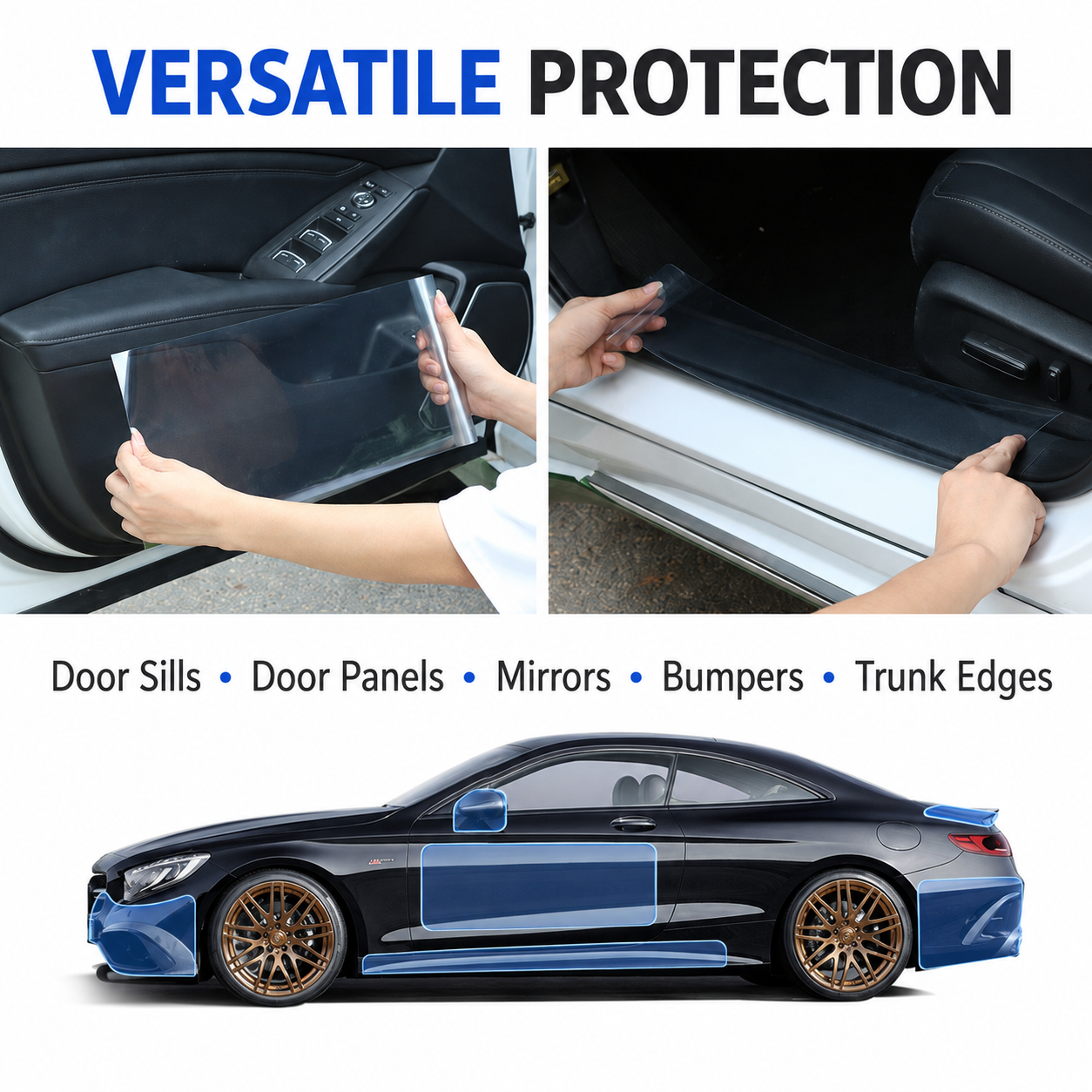 Clear TPU Door Sill Protection Film