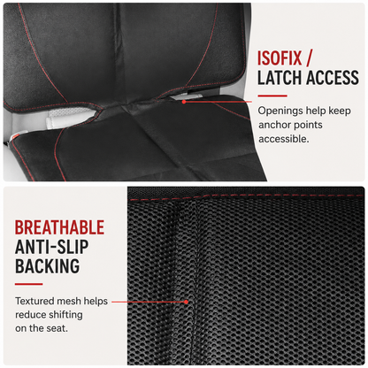 Padded Child Car Seat Protector