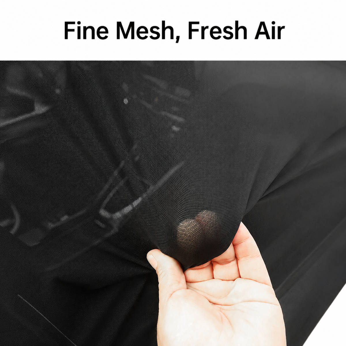 Magnetic SUV Tailgate Mesh Screen