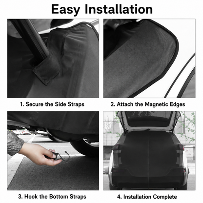 Magnetic SUV Tailgate Mesh Screen