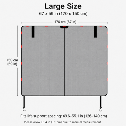 Magnetic SUV Tailgate Mesh Screen