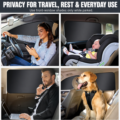 Magnetic Car Side Window Privacy Shades