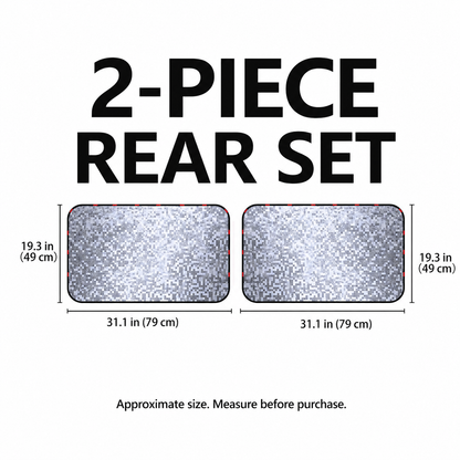 Magnetic Car Side Window Privacy Shades
