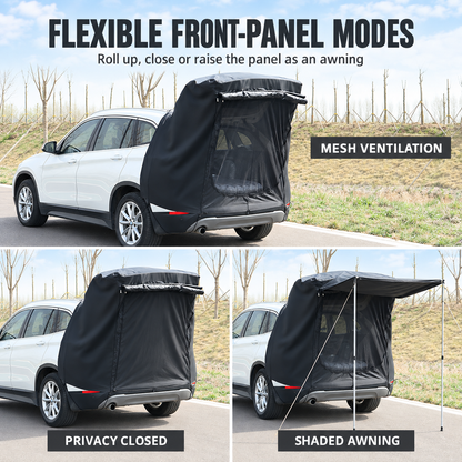 SUV Tailgate Tent with Mesh Screen & Extended Awning