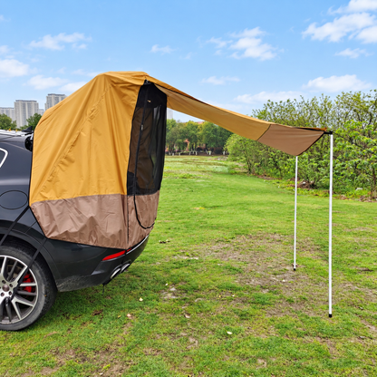 SUV Tailgate Tent with Mesh Screen & Extended Awning