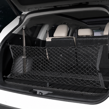 Elastic Trunk Cargo Net – Secure Storage with Hooks