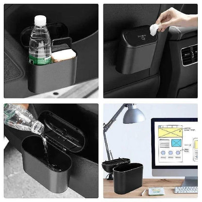 Compact Car Trash Can & Liner Refill Options