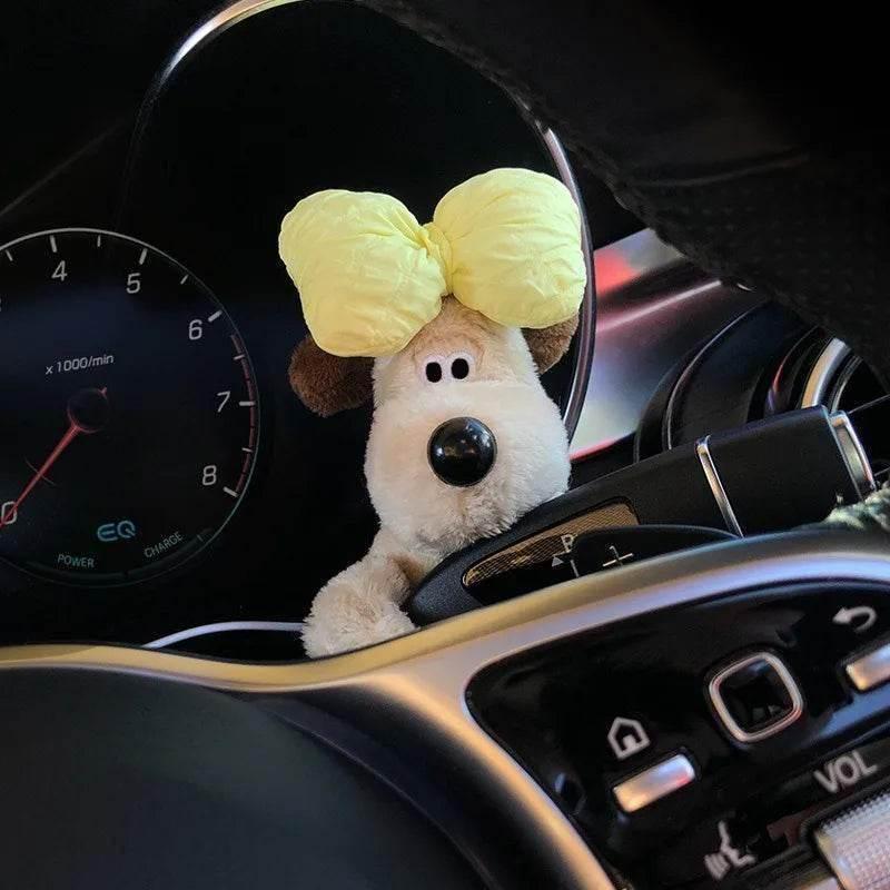 Plush Turn Signal & Wiper Lever Companion