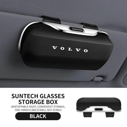 Volvo-Style Car Sunglasses Holder Clip