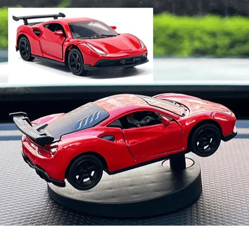 Drift Car Dashboard Swing Ornament