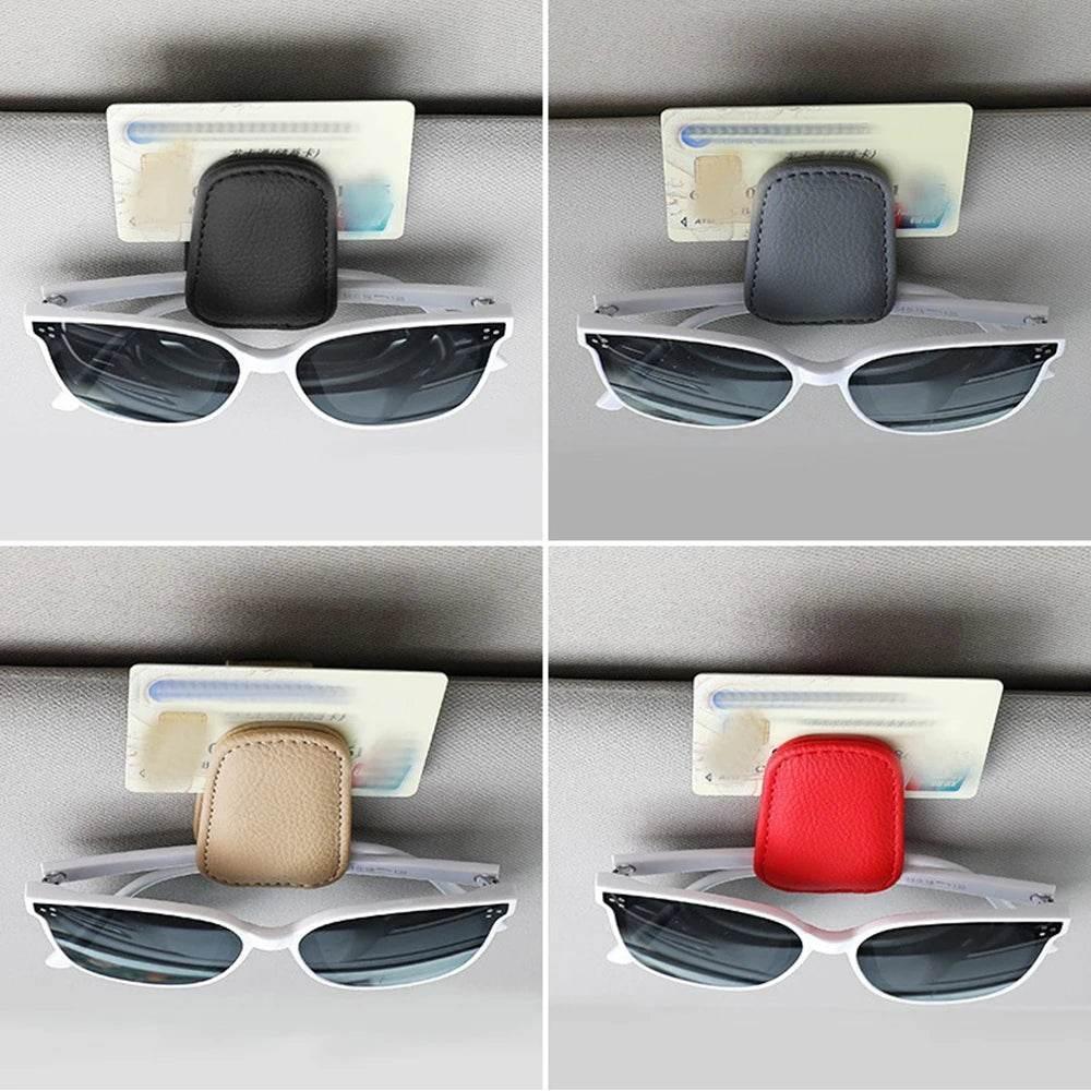 Car Visor Sunglasses & Card Clip