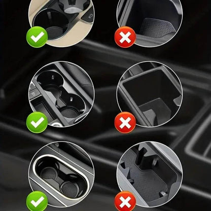 Rotating Dual Car Cup Holder Expander