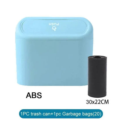 Compact Car Trash Can & Liner Refill Options