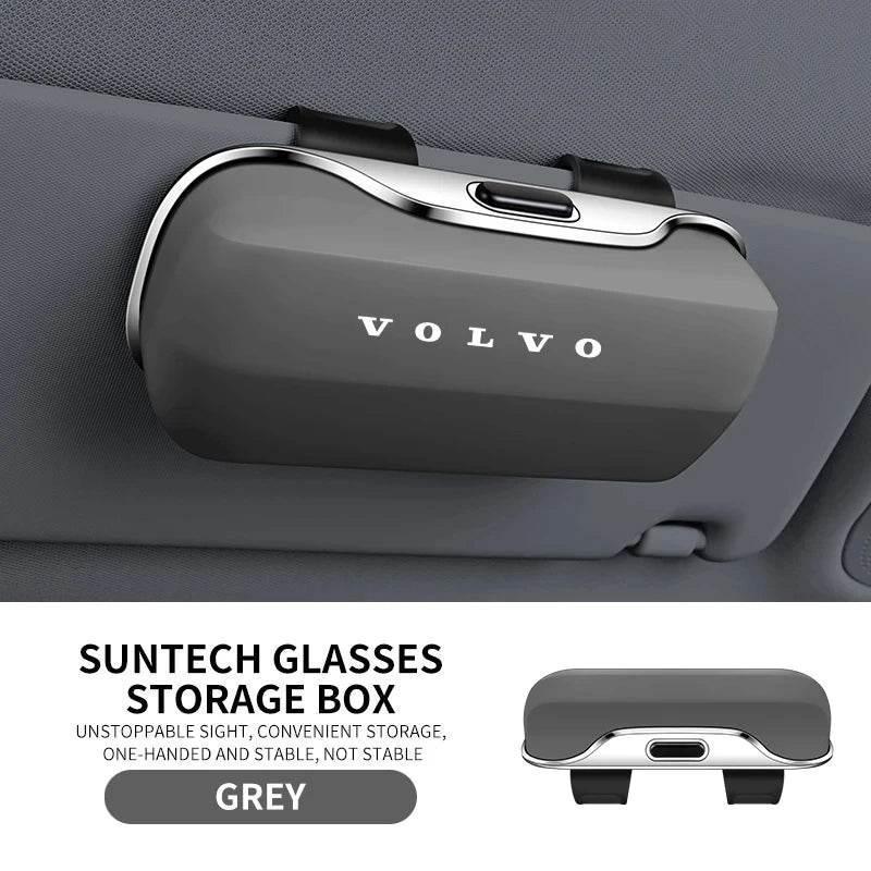 Volvo-Style Car Sunglasses Holder Clip