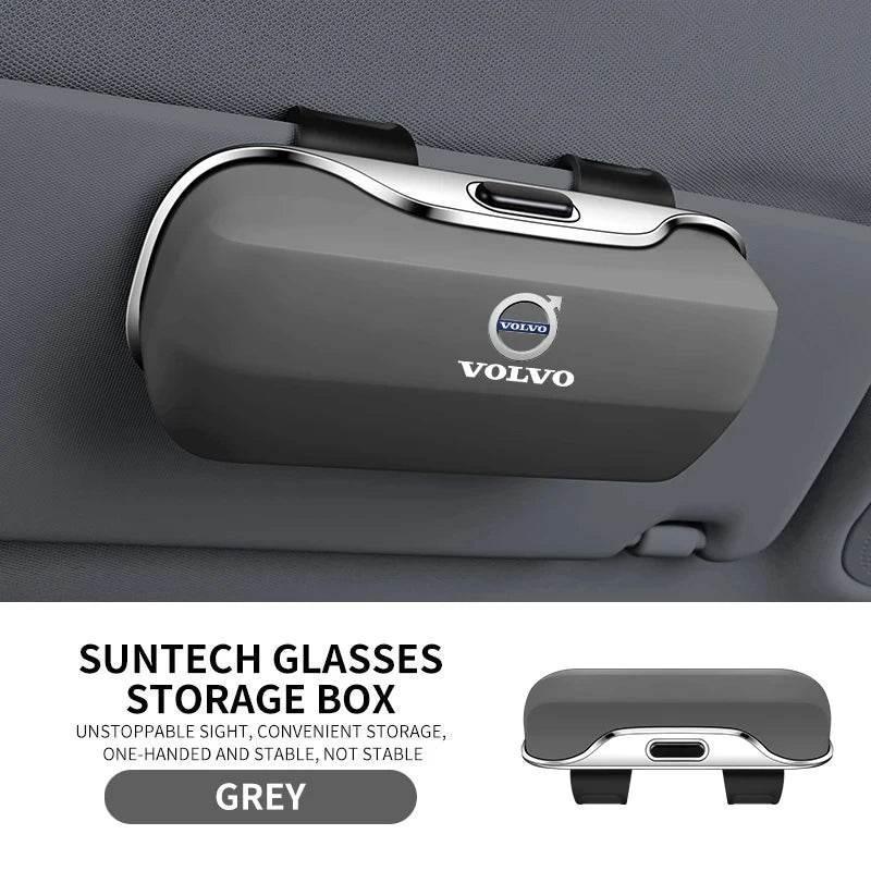 Volvo-Style Car Sunglasses Holder Clip