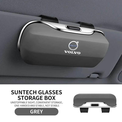 Volvo-Style Car Sunglasses Holder Clip