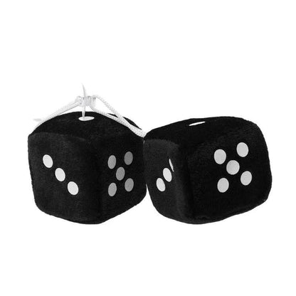 Fuzzy Dice Rearview Mirror Hanger – Pair