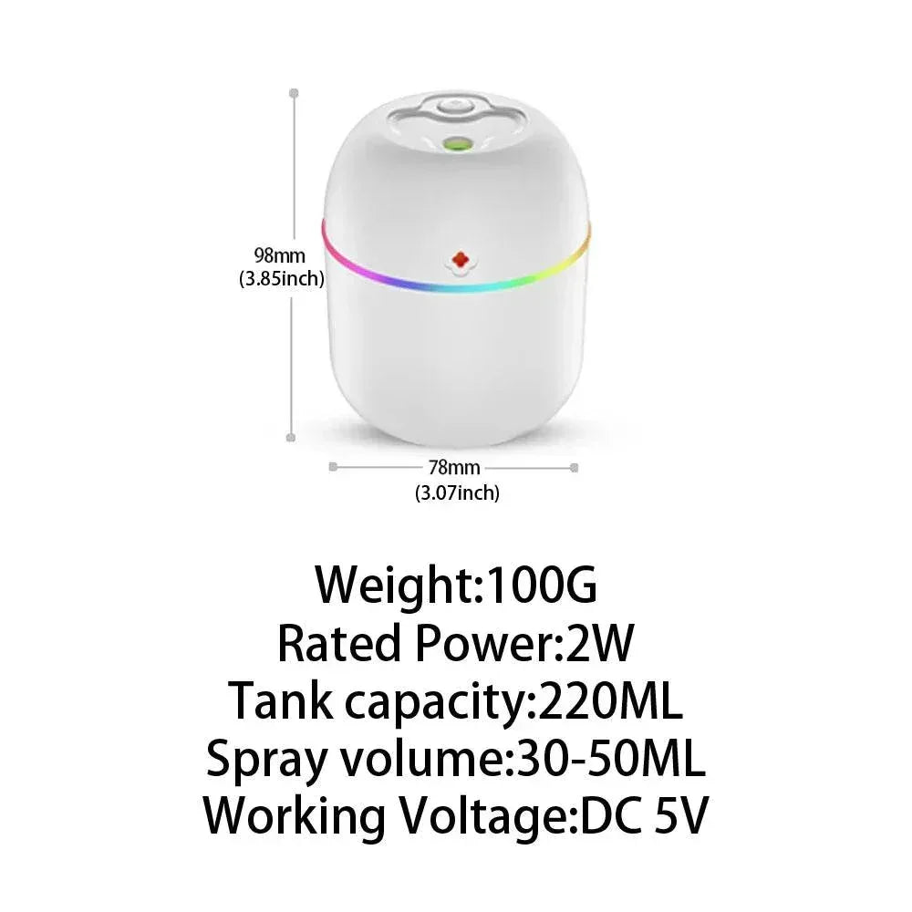 Mini USB Humidifier & Aroma Diffuser