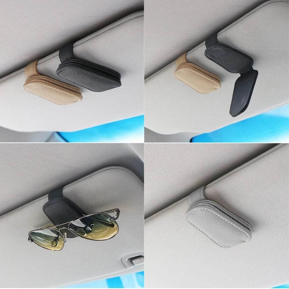 Car Visor Sunglasses & Card Clip
