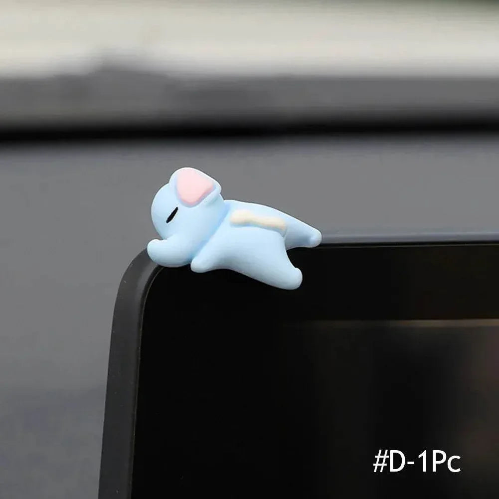6-Piece Mini Turtle Car Decoration Set