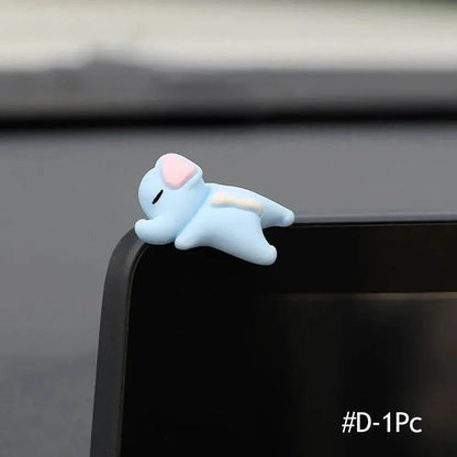 6-Piece Mini Turtle Car Decoration Set