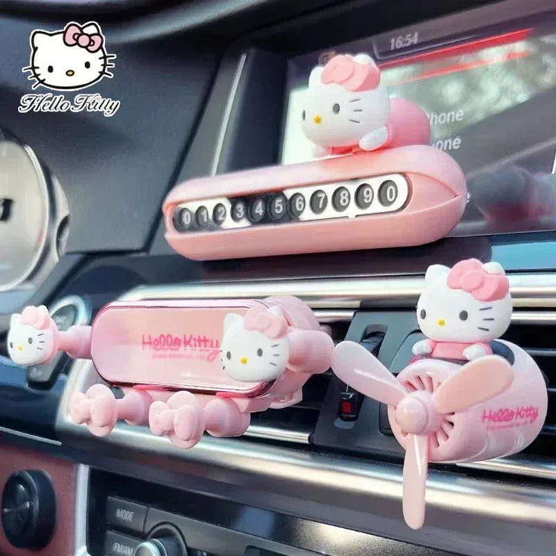Hello Kitty Car Air Freshener or Phone Holder