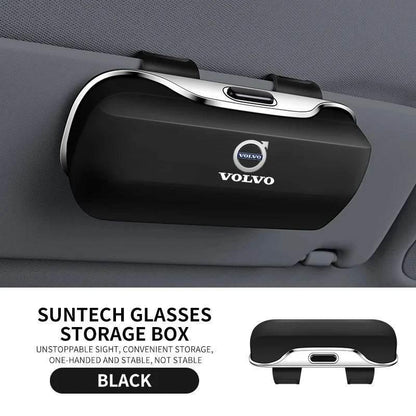 Volvo-Style Car Sunglasses Holder Clip
