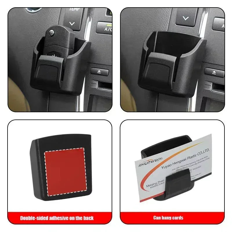 Adhesive Car Key Holder Clip