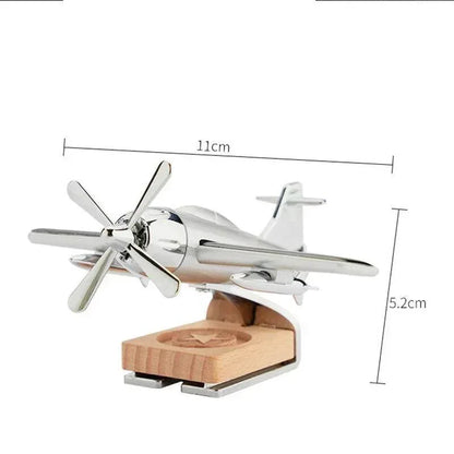 Solar Airplane Dashboard Air Freshener