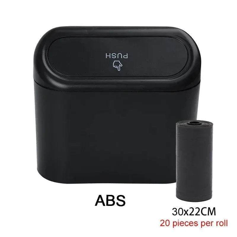 Compact Car Trash Can & Liner Refill Options