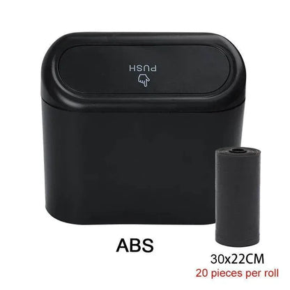 Compact Car Trash Can & Liner Refill Options