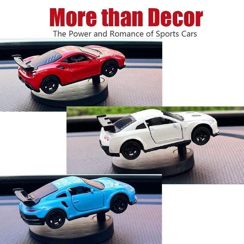 Drift Car Dashboard Swing Ornament